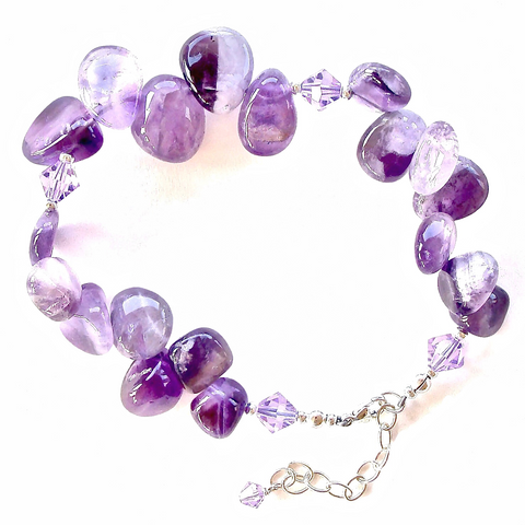 Amethyst bracelet