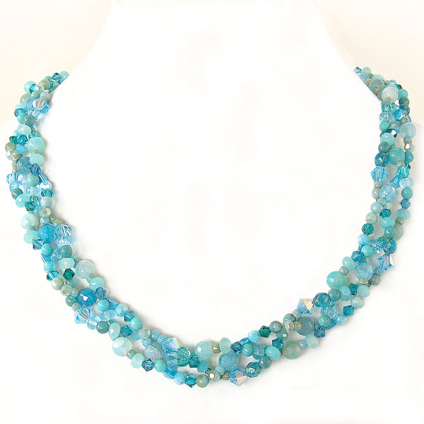 Aqua Statement Necklace