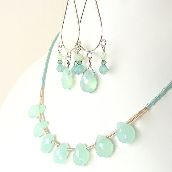 Aqua Green Necklace