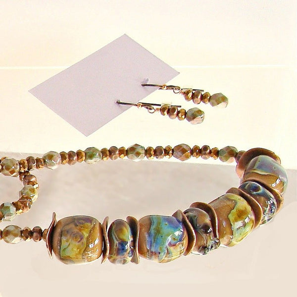 Artisan Beaded Necklace