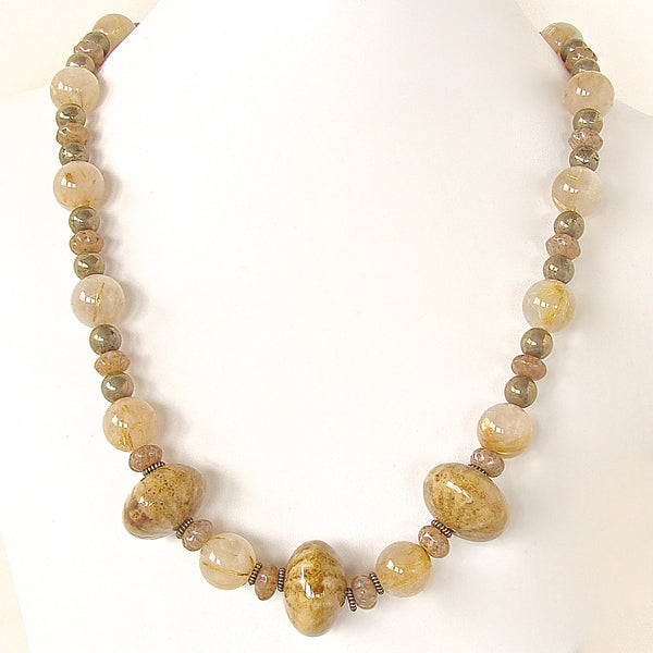 Beige Necklace