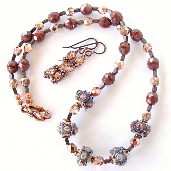 Blown glass jewelry