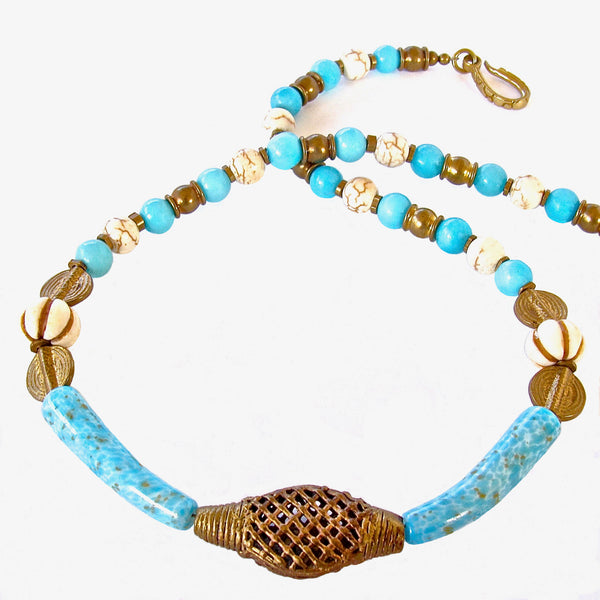 Blue Collar Necklace