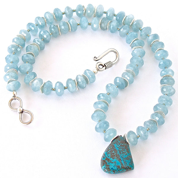 Blue Gem Necklace