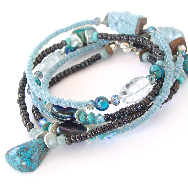 Nixie: Aquamarine Bracelet