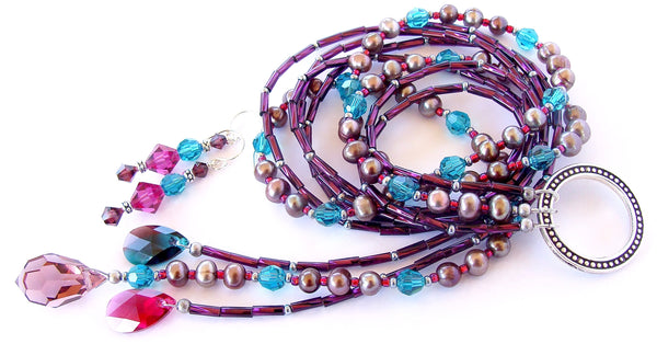 Burgundy Necklace