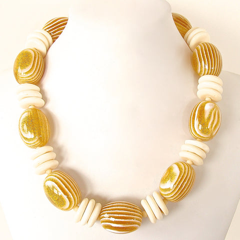 Verve: Chunky Yellow Necklace