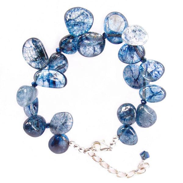 Chunky Blue Bracelet
