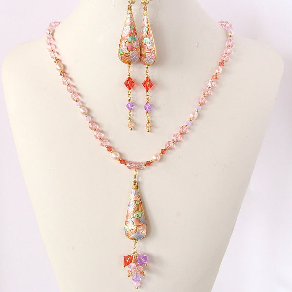 Cloisonne Pendant Necklace