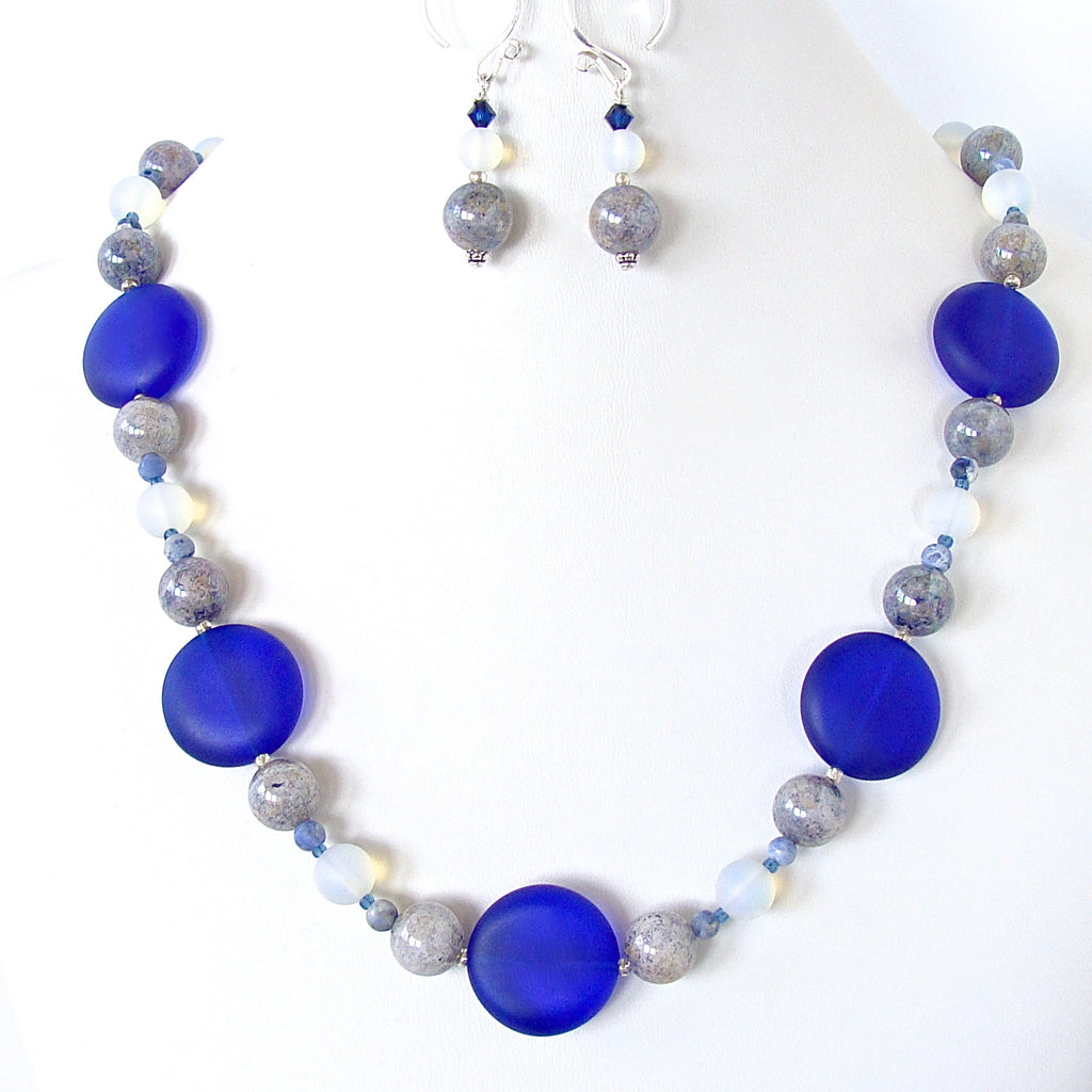 Cobalt blue Necklace