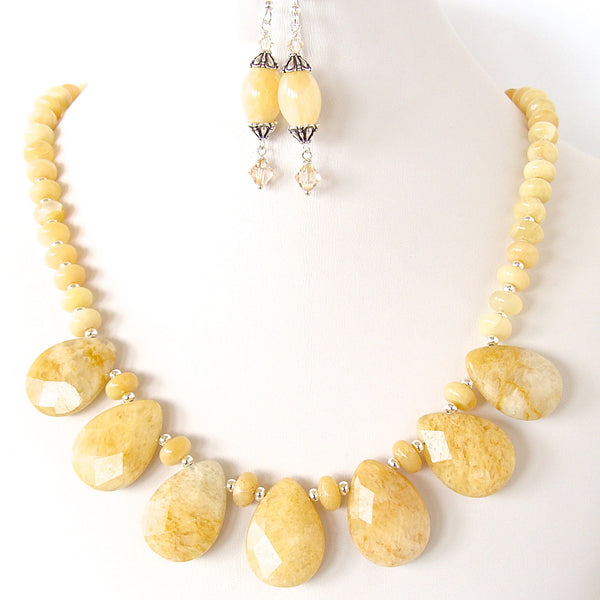 Cream Statement Necklace