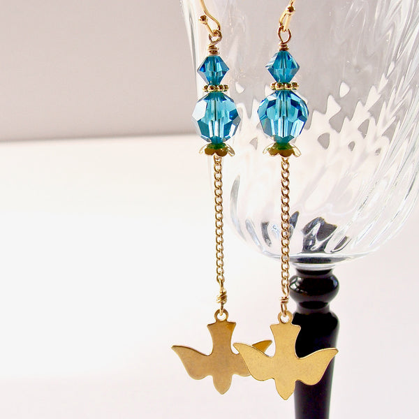 Crystal Drop Earrings