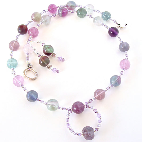 Fluorite Pendant Necklace