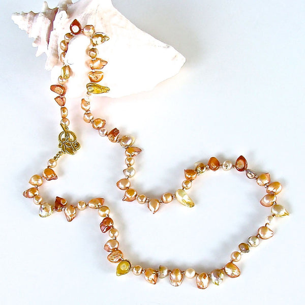Freshwater pearl necklace