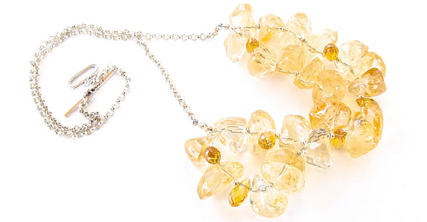 Gemini Stone Necklace