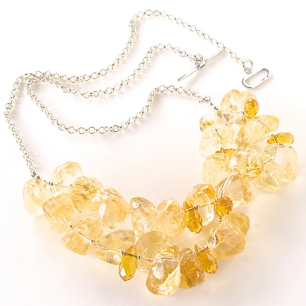 Gemini birthstone necklace