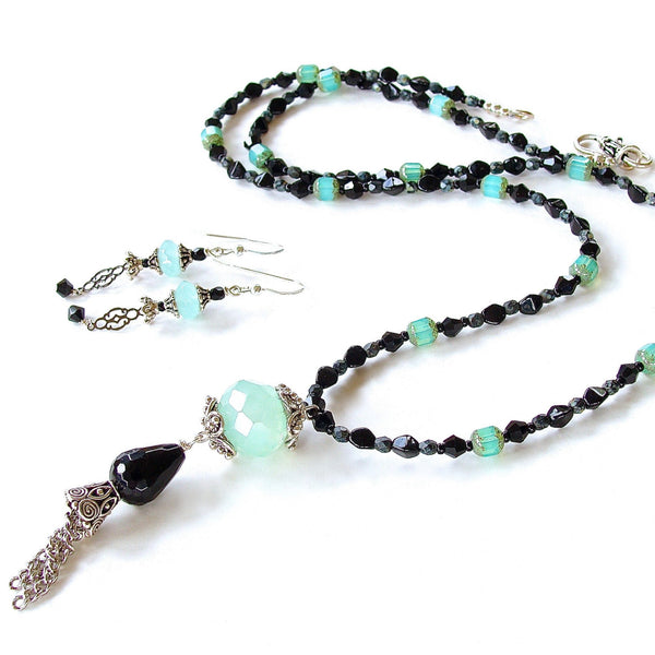 Green Chalcedony Necklace