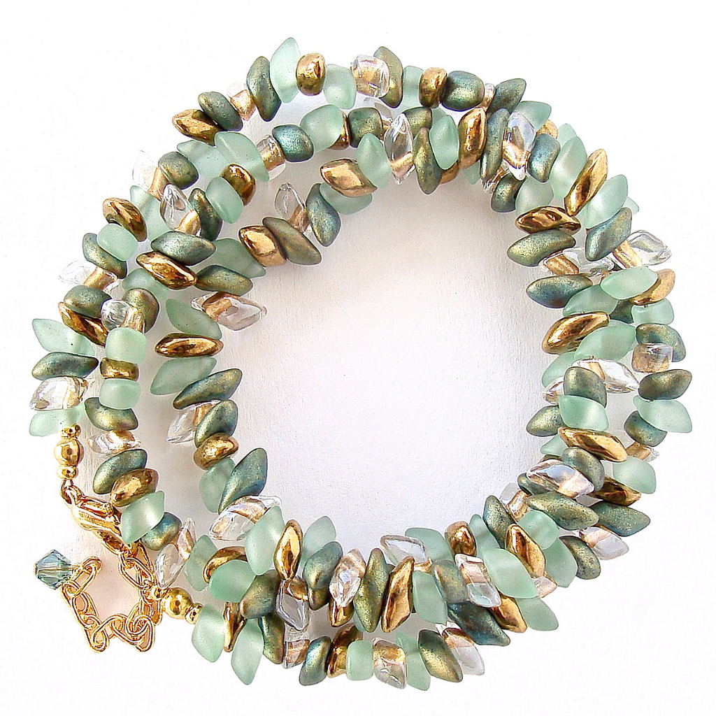 Green Wrap Bracelet