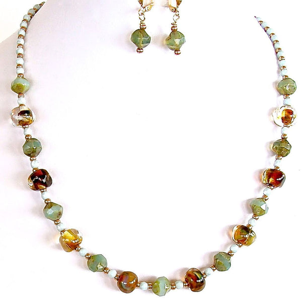 Handmade Artisan Glass Necklace