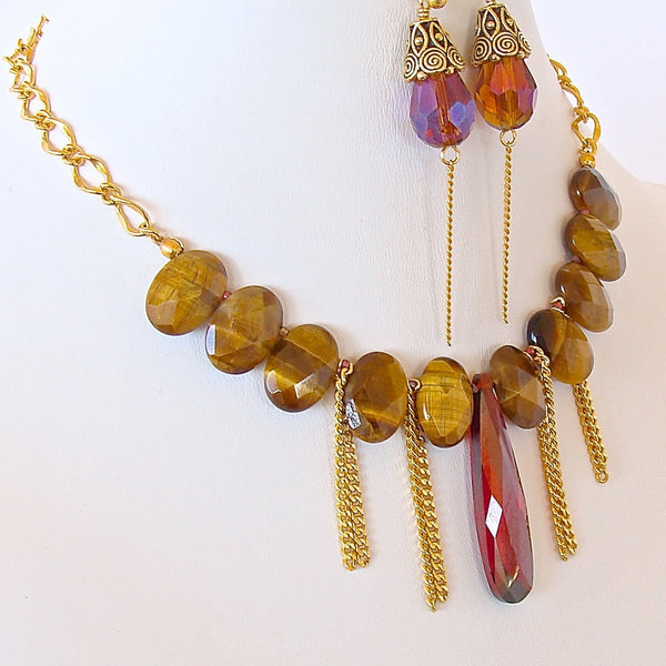 Handmade Fringe Necklace