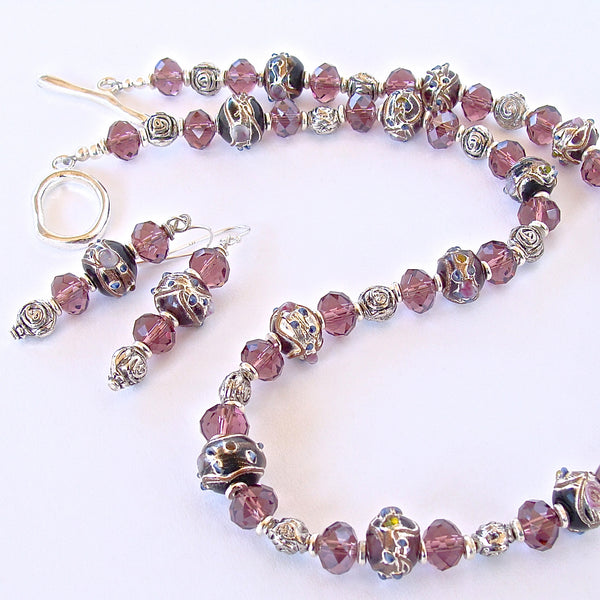 Souk: Unique Handmade Jewelry in Purple