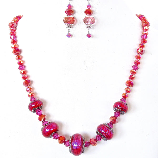 Hot Pink Necklace