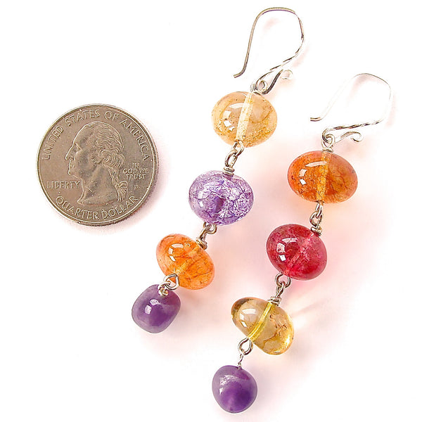 Multicolor Drop Earrings