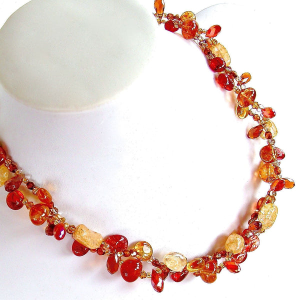 Orange Necklace