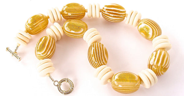 Verve: Chunky Yellow Necklace