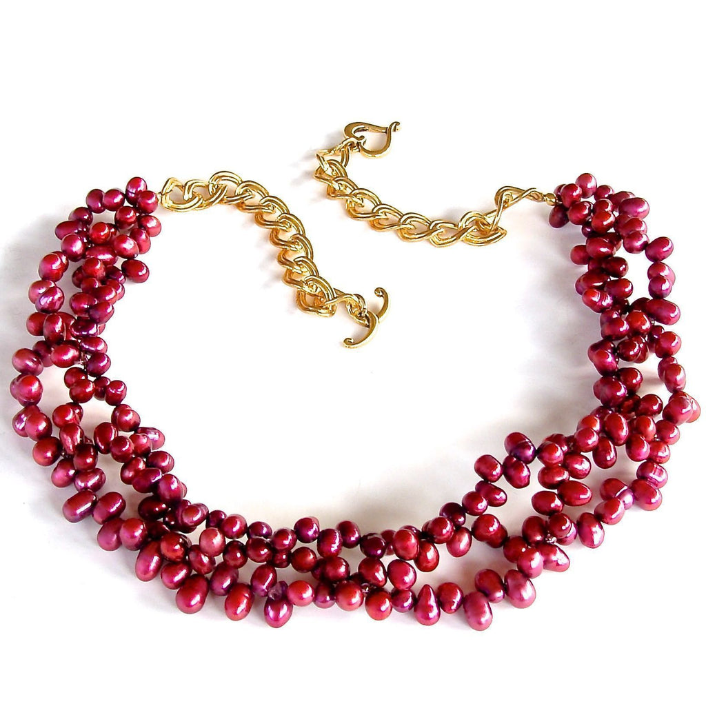 Pearl and Chain Necklace