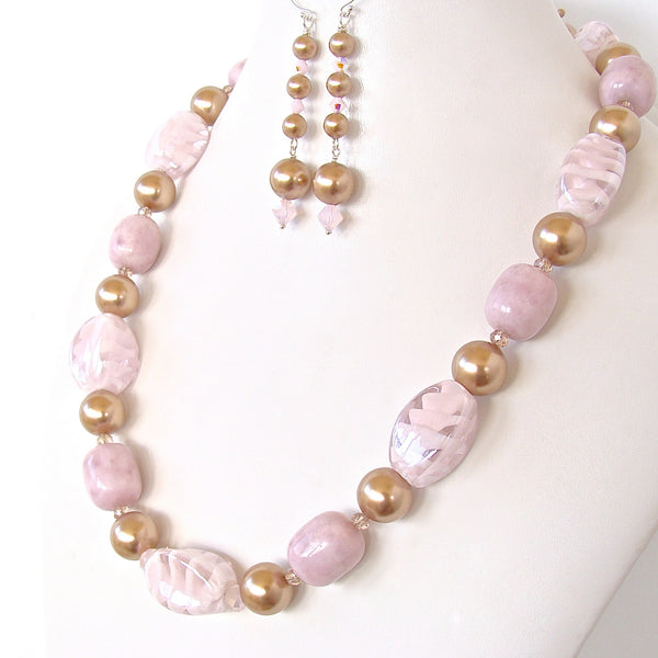 Pink Chunky Jewelry