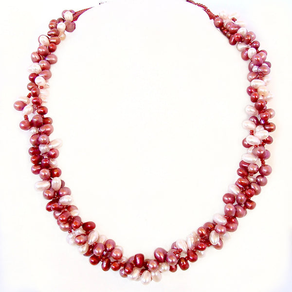 Pink Freshwater Pearl Necklace