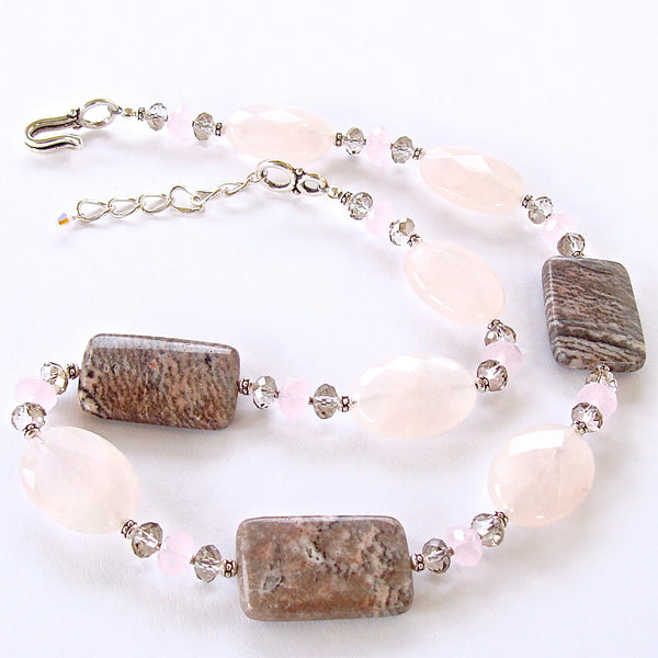 Pink Gemstone Necklace