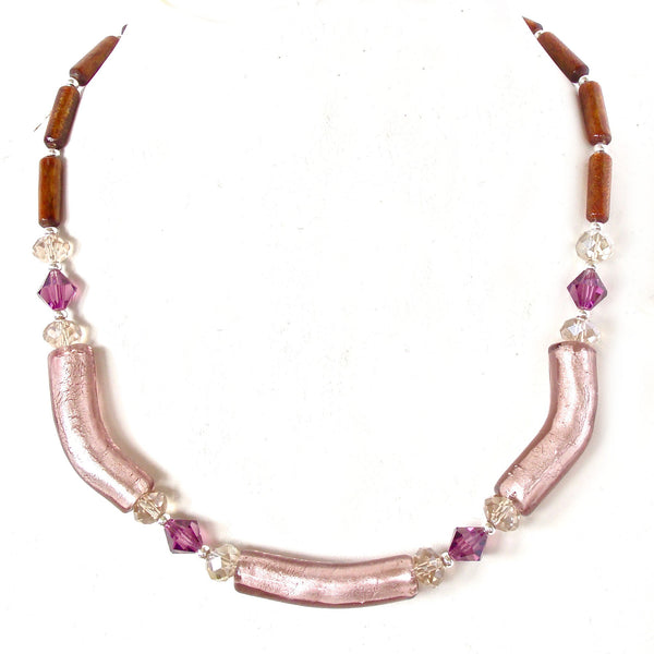 Purple Collar Necklace