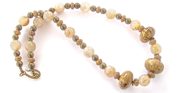 Pyrite Necklace
