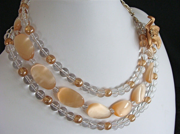 Romance 20 inch Pink Collar Necklace