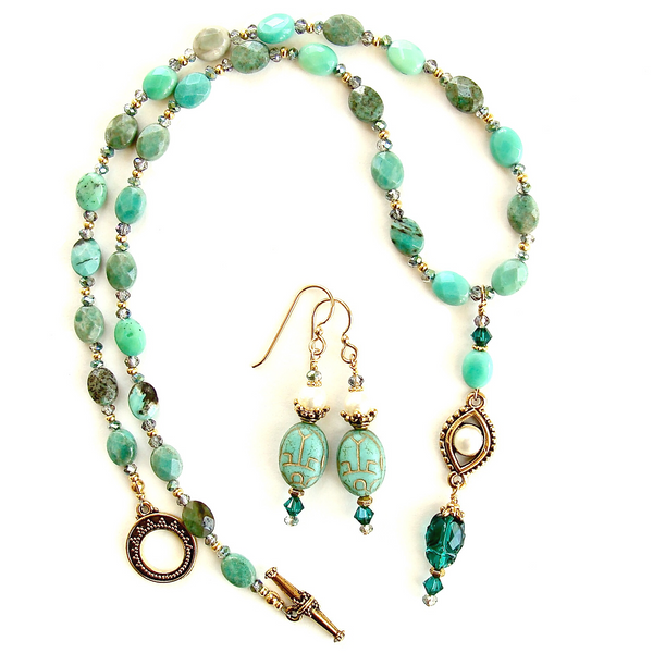 Scarab Necklace Set