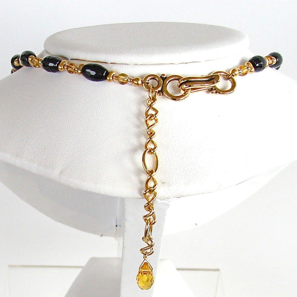 Smash Onyx and Tigers Eye Necklace