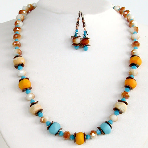 Southwest Beaded Necklace Set