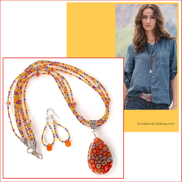 Stylish apparel from SundanceCatalog.com