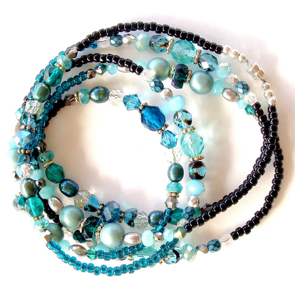 Teal bracelet