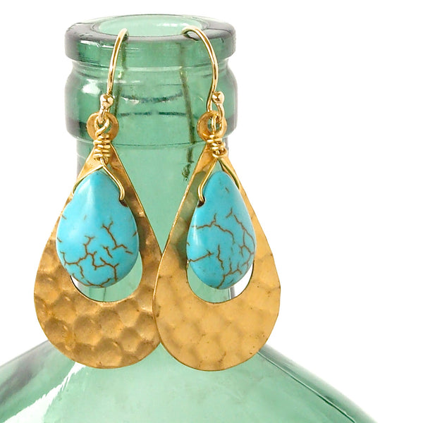 Turquoise earrings