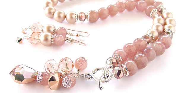 Y Drop Necklace Set