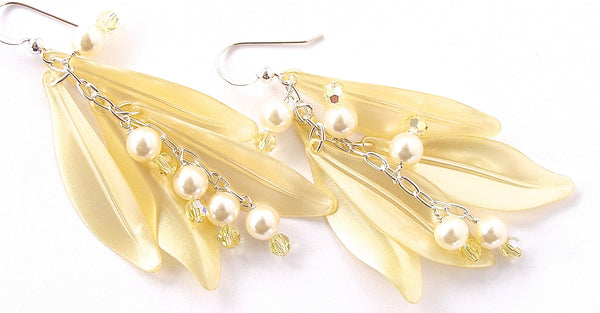 Yellow earring