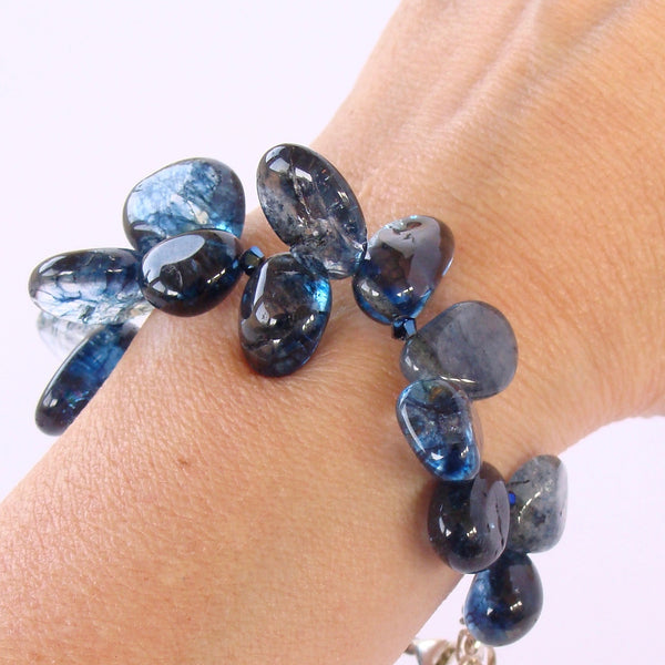 blue stone bracelet