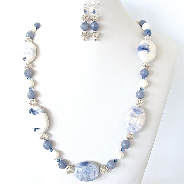 Blue Stone Necklace