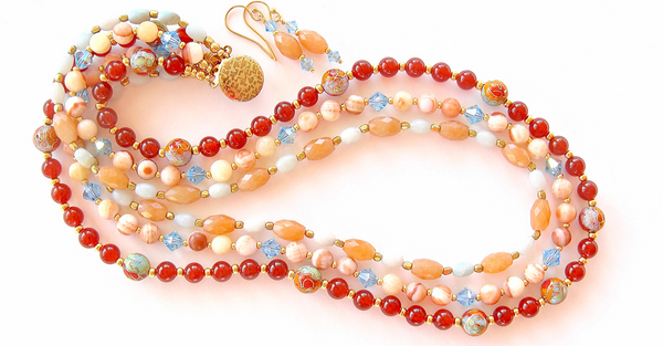 carnelian necklace