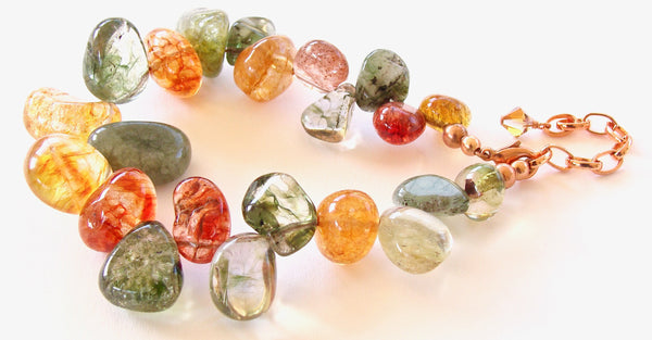 chunky gemstone bracelet 1