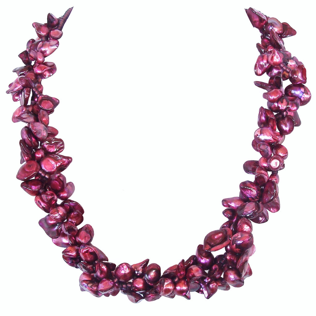 chunky pearl necklace