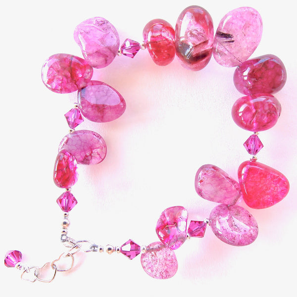 chunky stone bracelet